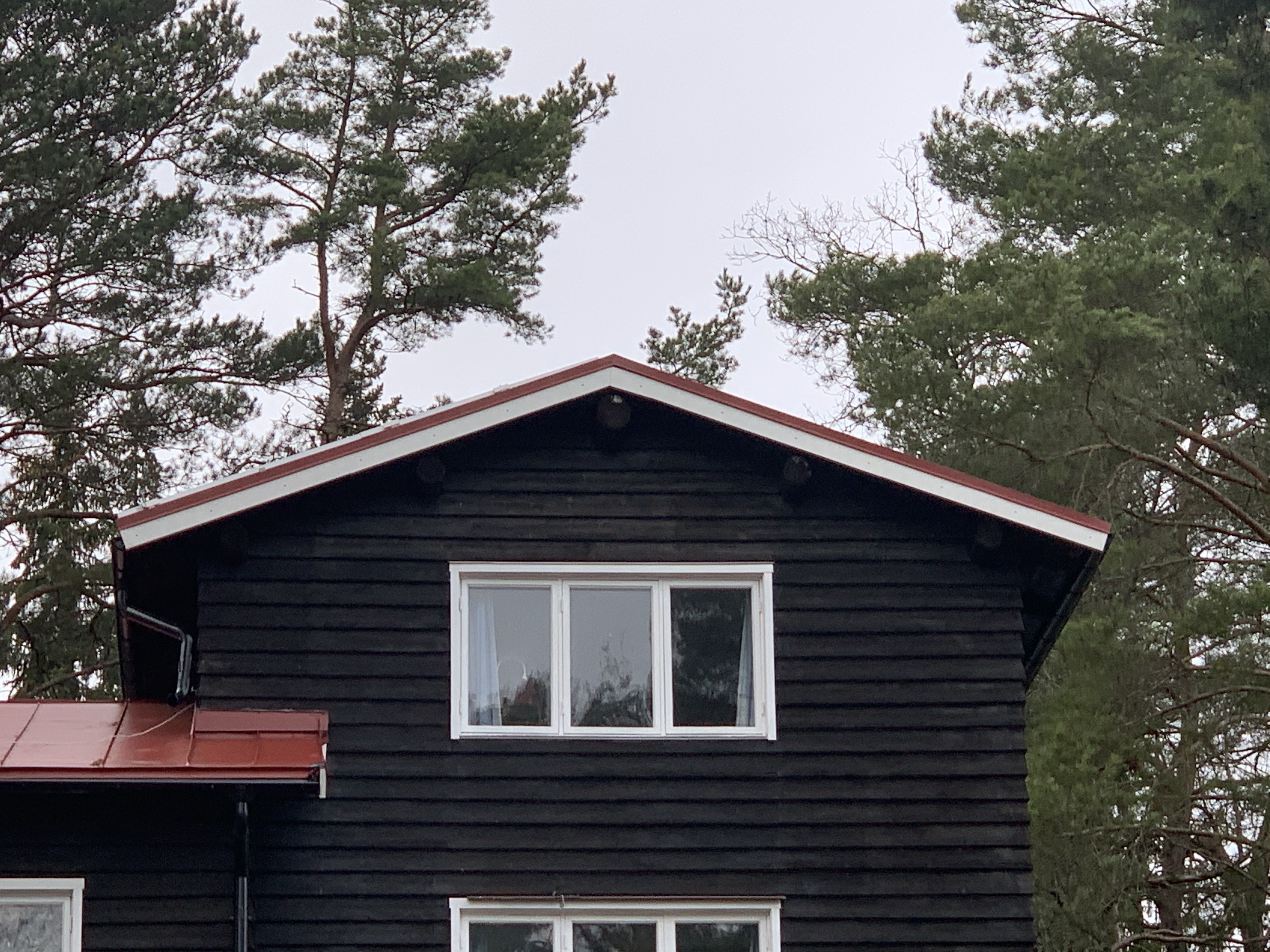 Byggställning i Piteå